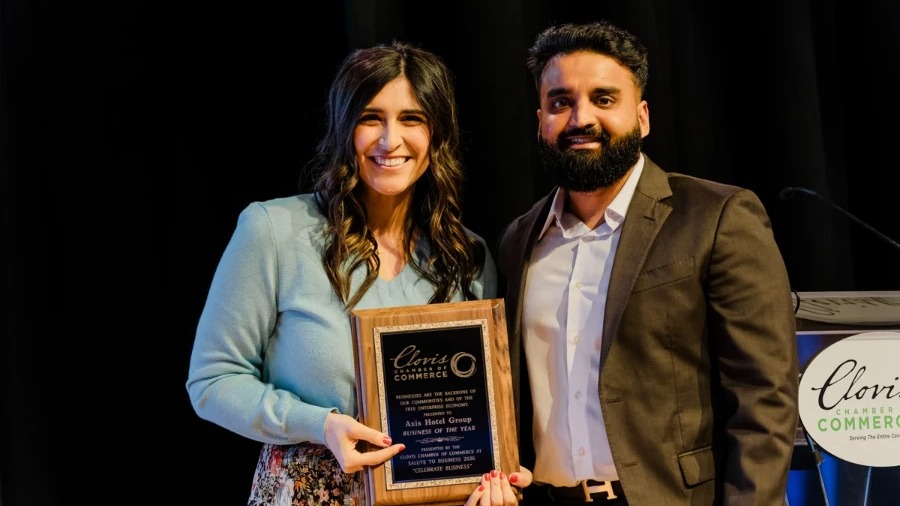 Axis Hotel Group Named Business of The Year by the Clovis Chamber of Commerce